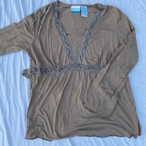 •SOLD• Announcements Maternity XL Blouse Shirt